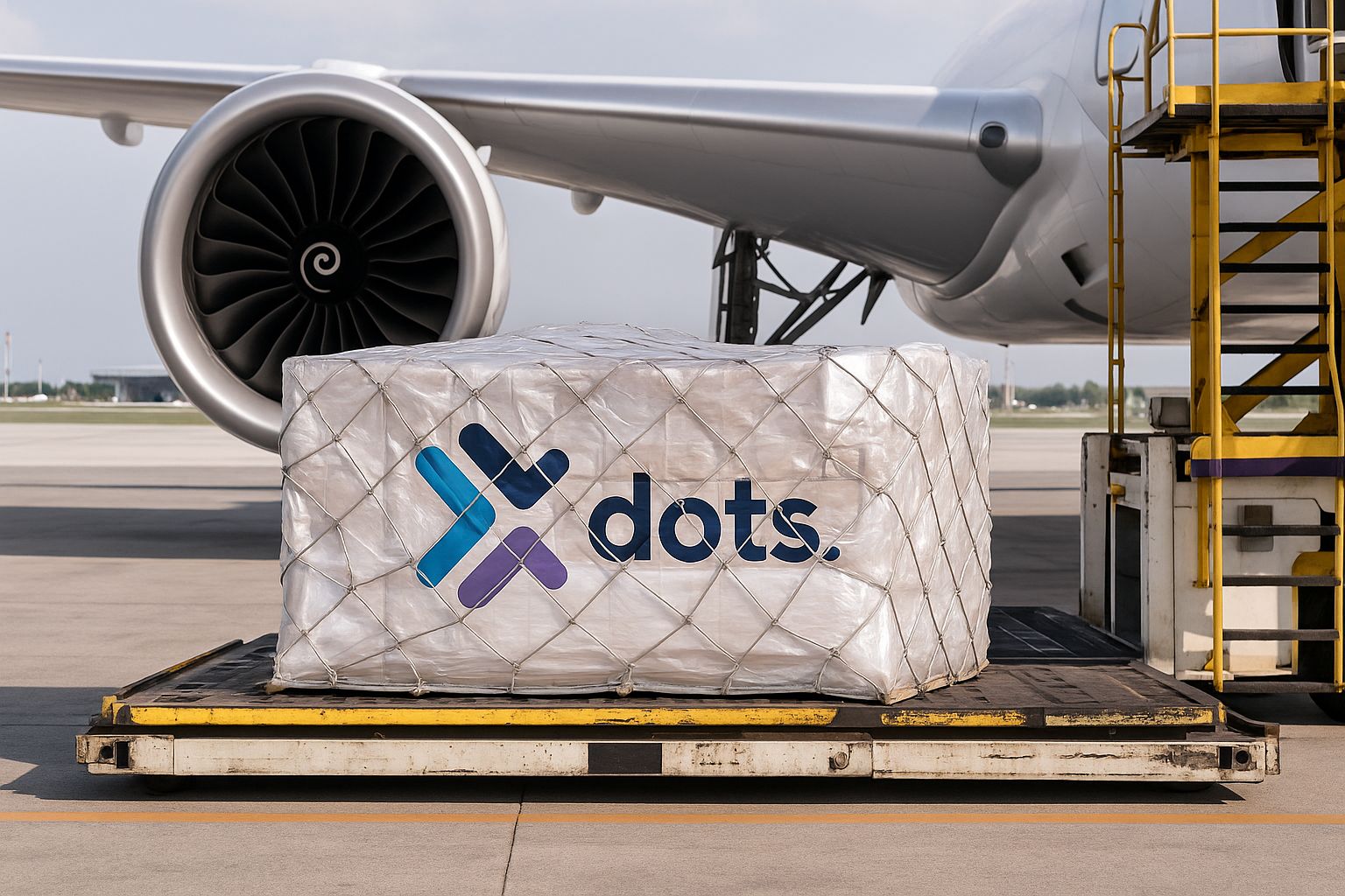 Flete aéreo Dots